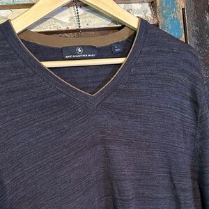 Men's Blue Hart Schaffner Marx Extra Fine Merino Wool